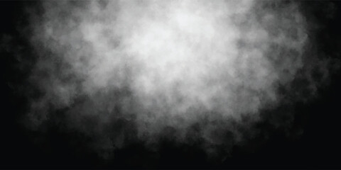 Dramatic Gray Fog Background with Abstract Cloud Patterns

