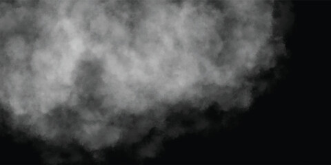 Abstract Background with Gray Smoke and Dark Vapor Elements

