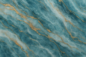 Blue Ocean Marble Texture