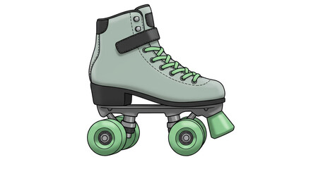 Isolated Roller Skate