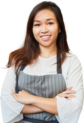 Junge Frau als Floristin in der Ausbildung