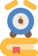alarm illustration on a white background    