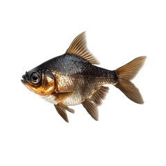 Fototapeta premium Striped Cichlid Fish, Aquatic Life