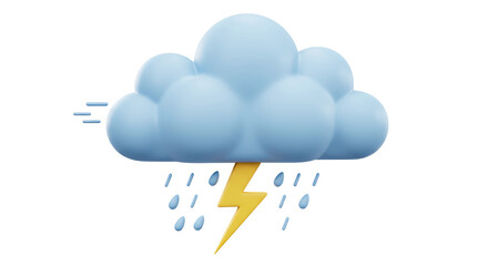 Isolated Thunder Cloud