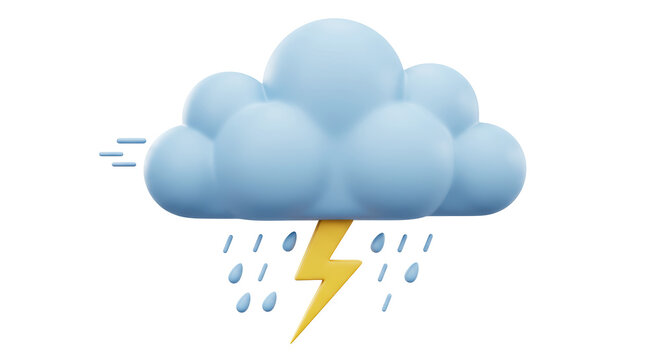 Isolated Thunder Cloud