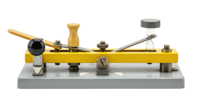 Isolated Morse Code Key
