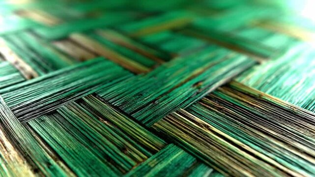 Vibrant woven texture with intricate details for artistic backgrounds
