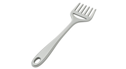 Isolated Silver Fork