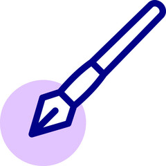 pen tool illustration on a white background    
