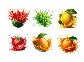 Fruity explosion of flavors bursting forth