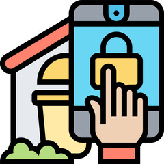 wireless illustration on a white background     