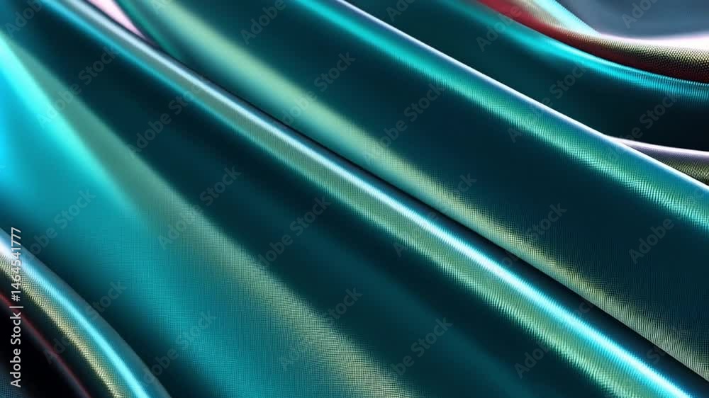 Poster vibrant flowing textures in shimmering waves create captivating visual dynamics