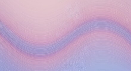 Obraz premium Minimal flowing lines in soft wave motion