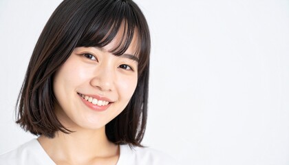 Fototapeta premium 親しみ溢れる日本女性の表情
