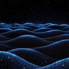 Obraz premium Stunning night sky filled with twinkling stars and celestial bodies creating a breathtaking scene