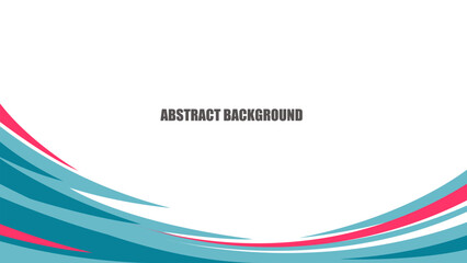 Obraz premium Abstract Wavy Shapes Background Illustration Vector