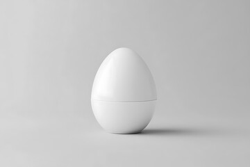 White Egg Minimalist Product Mockup Easter Design