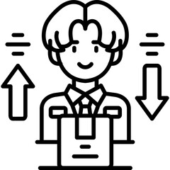 Carrier Icon Vector Element