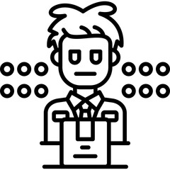 Carrier Icon Vector Element