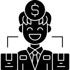 Consignment Icon Vector Element