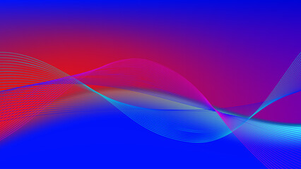 abstract blue wave background