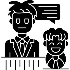 Employee Engagement Icon Vector Element