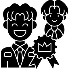 Team Building Icon Vector Element