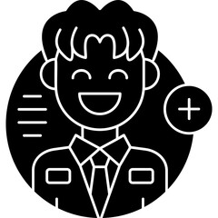 New Account Icon Vector Element