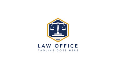 Law and Justice Logo Design for Advocates