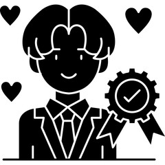 Thank Icon Vector Element