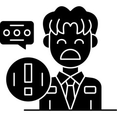 Complaint Icon Vector Element