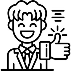 Credibility Icon Vector Element