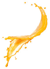 orange juice splash