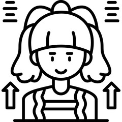 Office Worker Icon Vector Element