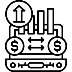 Growth Icon Vector Element