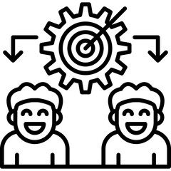 Target Icon Vector Element