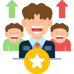 Team Icon Vector Element