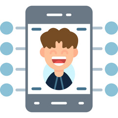 Networking Icon Vector Element