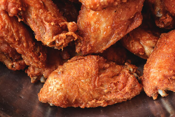 Fried chicken wings junk food