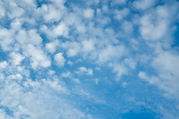 Sky Blue,Cloud Background,white clouds floating on blue sky in beautiful morning.