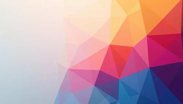 Abstract geometric shapes, soft color palette, repeat, shape, fabric