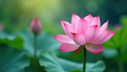 Serene lotus blossoms, delicate leaves Soft pastel hues, intricate detail , design, spiritual, background