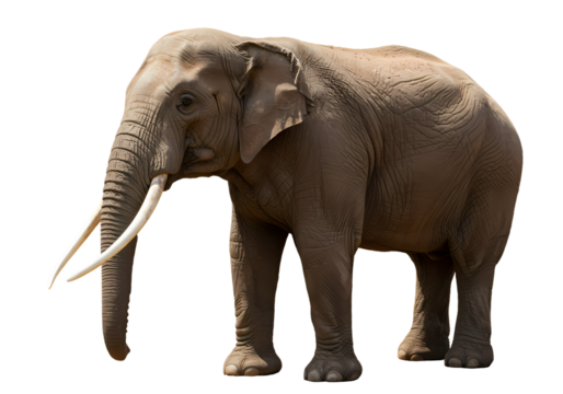 African Elephant Image HighResolution Photo of Elephant for Download isolated on white background
