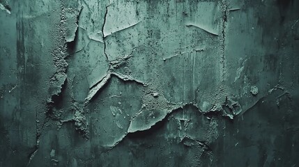 Abstract background featuring a grunge texture of cracked concrete walls.