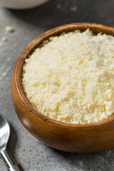Organic Raw White Parmigiano Reggiano Parmesan Cheese