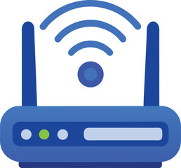 wireless icon on transparent background