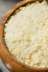 Organic Raw White Parmigiano Reggiano Parmesan Cheese