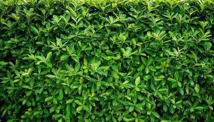 Obraz premium the hedge wall is a rich beautiful green color texture background