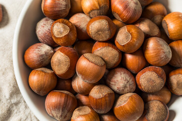 Organic Raw Dry Hazelnuts