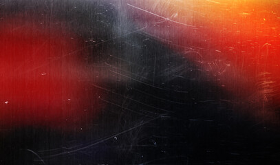 Grungy Dark Background with Red and Orange Hues - Perfect for Industrial and Cyberpunk Designs.